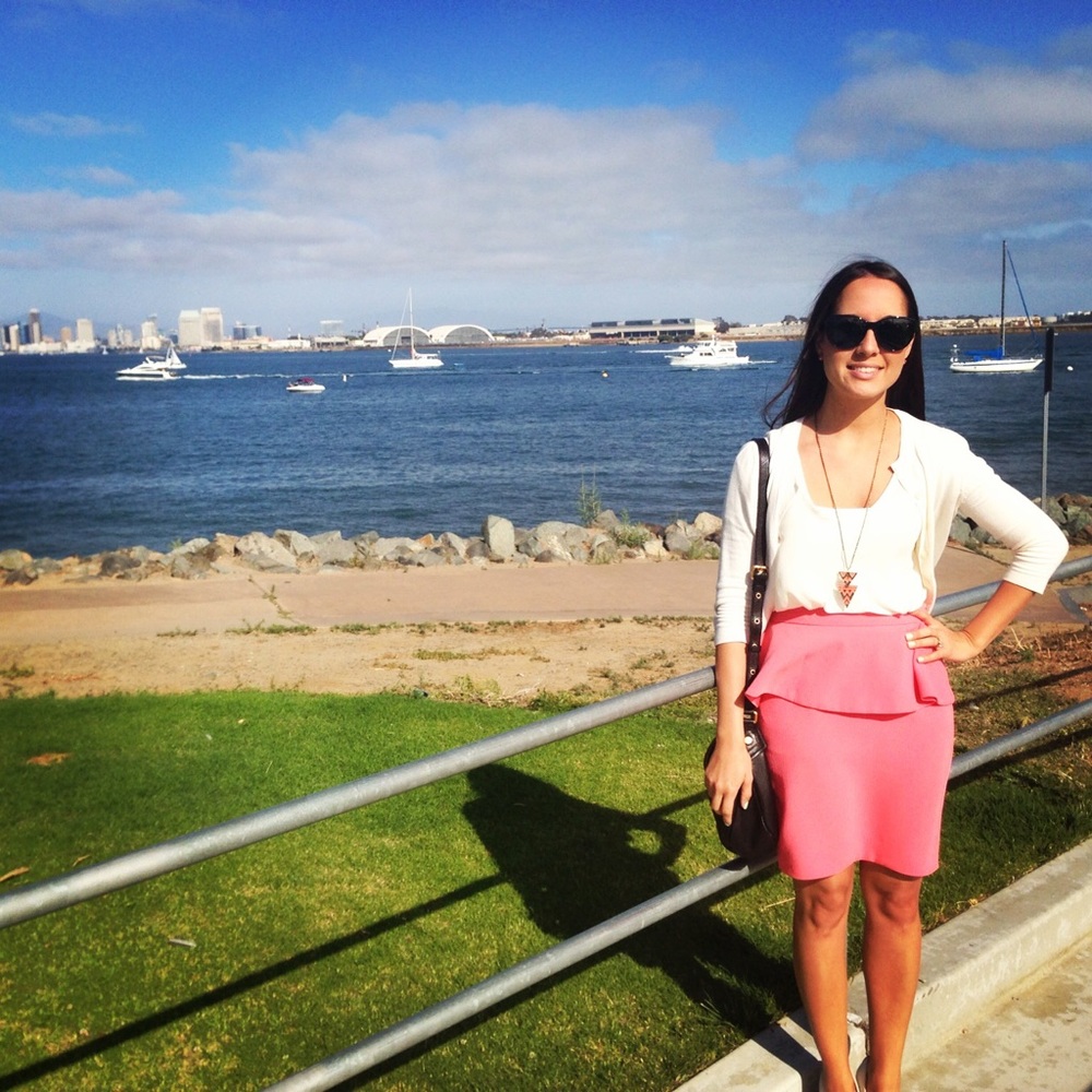 Peplum Skirt